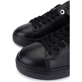 Resim Tamer Tanca Kadın Hakiki Deri Siyah Sneakers & Spor Ayakkabı 04 Z-2501 Bn Ayk Y25 Sıyah Fltr/syh Siyah 