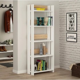 Resim Maxvivo Oak Italia Design Kitaplık 