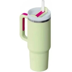 Resim Shun Shop Vakum Çift Katmanlı Paslanmaz Çelik Kupa - Krem (Yurt Dışından) 