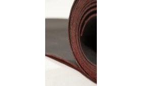 Resim Karmat Paspas, Halılı Paspas, Yolluk Paspas, Protokol Rulo Halılı Paspas, 90 Cm.-Bordo 