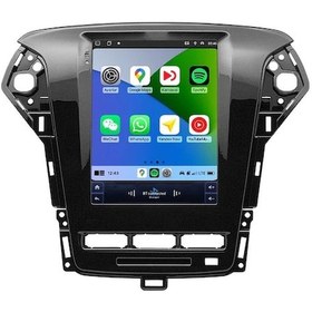 Resim Ford Mondeo Tesla 2010-2014 6gb Ram 64gb Hafıza 4 Çekirdek Carplay Kamera Android Multimedya 12" 