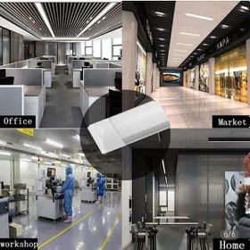 Resim T5 Günışığı 90 Cm 28 Watt Floresan Bant Armatürü Beyaz 