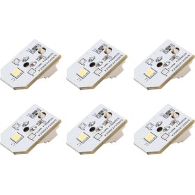 Resim 6 Adet WR55X11132 Buzdolabı LED Işığı Ge Buzdolabı WR55X25754 WR55X26486 WR55X30602 EAP12172918 AP6261806 Için (Yurt Dışından) 