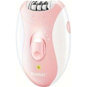 Resim Honeybeeshop Kemei Km-189b Pembe Kompakt Usb Şarjlı Şık Ve Taşınabilir Epilasyon Cihazı 