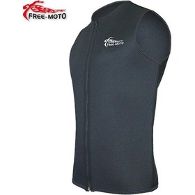 Resim Free - Moto Free-Moto Motorsikletçi Sıfır Yaka Neopren Yelek 