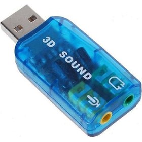 Resim Genel Markalar Usb Ses Kartı 5.1 3d Sound Usb Harici Ses Kartı Audio Çevirici 