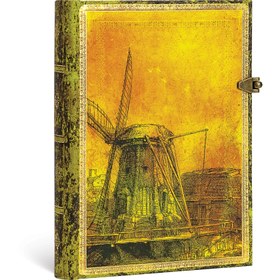Resim Rembrandt 350th Anniversary Defter - Midi: 13x18cm / 240 sayfa / 120gsm/ Çizgisiz Kağıt 