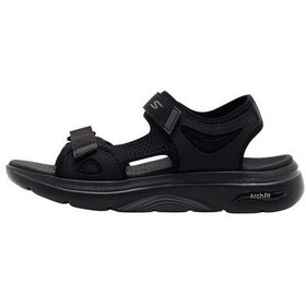 Resim Skechers Go Walk Arch Fıt 2.0 Sandal Erkek Sandalet Siyah 