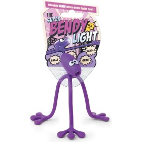 Resim Storemax The Super Bendy Kitap Okuma Lambası Mor 