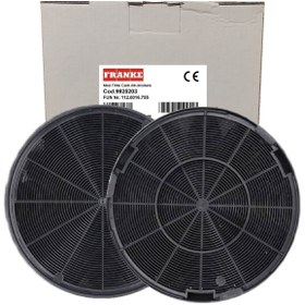 Resim Franke FDS 654 OA /600 (110.0017.940) Davlumbaz Karbon Filtre 2li 1Takım Bacasız Aspiratör Filtresi 