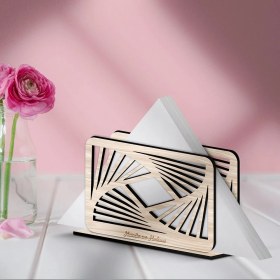Resim BK Kişiye Özel Ahşap Peçetelik - 1 - 2 