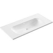 Resim Eca Serel Nita 48x100 Cm Mobilya Uyumlu Etajerli Lavabo Nt40tds110h 
