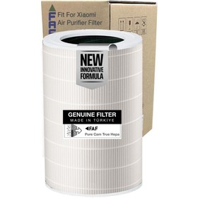 Resim FAF FİLTRE Xiaomi Smart Air Purifier 4 Pro Filtre 360 True Cam Hepa Yeni Formullü Filtre Ø225*H358mm Beyaz 