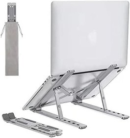 Resim Apera GN-17 Alüminyum Kasa Dizüstü Bilgisayar Standı Katlanır Çantalı Tablet ve Telefonla Uyumlu 