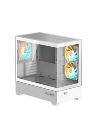 Resim C201 Panoramıc Ice 3xargb Fanlı Temperli Camlı M-atx Gaming Kasa-gb-c201pı 