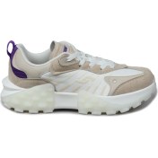 Resim Jump 29092 Beyaz - Bej Kadın Sneaker Günlük Spor Ayakkabı 