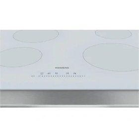 Resim Siemens ET612FEA1E Seramik Beyaz Ankastre Ocak 