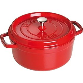 Resim Genel Markalar trndShop Döküm Tencere Yuvarlak 24 cm Kiraz MryStore 965645 