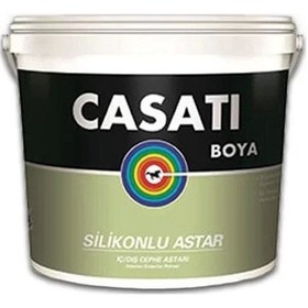 Resim Casati Silikonlu Astar İç-dış Cephe Astarı 20 Kg 1 L 