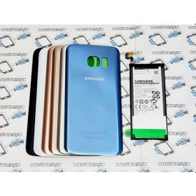 Resim Samsung Galaxy S7 EDGE Arka Pil Kapağı + Batarya Pil, 