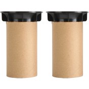 Resim 2 Adet E302 52MM Iç Delik 72MM Açılış Deliği 6-8 Inç Hoparlörler Için Kendin Yap Inverter Tüpü (Yurt Dışından) 