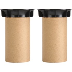 Resim 2 Adet E302 52MM Iç Delik 72MM Açılış Deliği 6-8 Inç Hoparlörler Için Kendin Yap Inverter Tüpü (Yurt Dışından) 