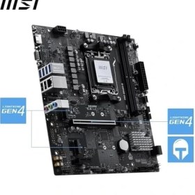 Resim Pro B840M-B Am5 Ddr5 8000MHZ(OC) Hdmı,vga,2x M.2 USB 5 Gbs 2.5g Lan Matx 