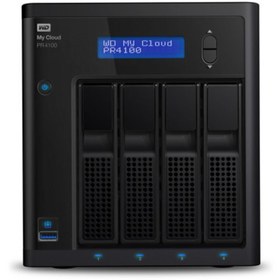 Resim WD My Cloud Pro Serisi Pr4100 24tb Bnfa0240kbk-eesn Nas Depolama Ünitesi 