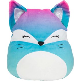Resim Nessiworld Squishmallow Pembe Mavi Tilki Vickie 20 cm 