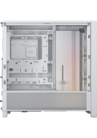 Resim Corsaır Frame 4000d Rs Mid-tower Argb Fanlı Cc-9011297-ww Beyaz Bilgisayar Kasası 