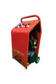 Resim Seybomak Havalı Petek Temizleme Makinesi Çift Yönlü-Darbeli Yıkama 1,2 hp 