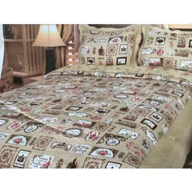 Resim Neva Çift Kişilik Yatak Örtüsü ve Yastık Kılıfı 