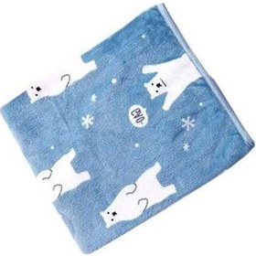 Resim Flybuy Yatak Sandalyeler Odası Mavi Desenli Kanepe Homyl Bosphorusboutique Battaniyeler Mavi 