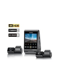 Resim Viofo A229 Pro Tele 3 Kanallı Ön+telefoto+arka 4k+2k+1080p Hdr Sony Starvıs 2 Sensör Gps'li Araç Kamerası 