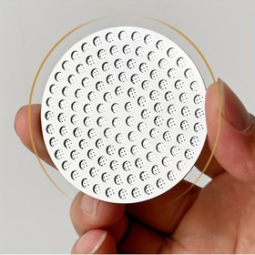 Resim 1 Adet 51mm/53mm/58mm Kahve Portafiltre Ekranı Yeniden Kullanılabilir 304 Paslanmaz Çelik Puck Filtre Aksesuarı 