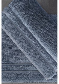 Resim Yataş Bedding Felicia Banyo Paspası Seti - İndigo (50x60 cm + 60x100 cm) Indigo 