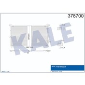 Resim Klima Kondenseri Mondeo 2001- (Al Al) (670X361X16) 504649396 