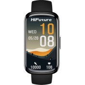 Resim HiFuture EVO2 Bluetooth 5.2 1.47” Ekran 1 ATM Su Geçirmez iOS&Android Uyumlu 24+ Spor Modu Nabız Spor Kan Oksijen Takibi Akıllı Bileklik Siyah 