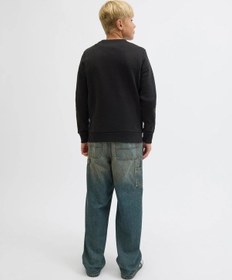 Resim Jack & Jones Jack&jones Jjgeplas Erkek Çocuk Sweatshirt 12279606 Siyah 