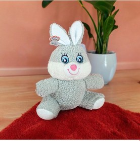 Resim 25cm Sevimli Peluş Tavşan 