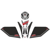 Resim Gp Kompozit Bmw F 900 Xr 2021-2022 Uyumlu Tank Pad Seti Siyah-Be (522066636) 