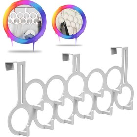 Resim Mashotrend Beyaz Gondol Kapı Arkası Askılık - Çok Amaçlı Kapı Arkası Askılığı 