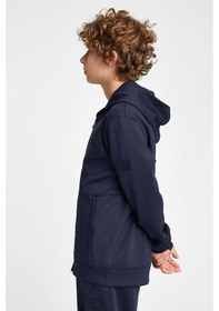 Resim Lescon Çocuk Fermuarlı Kapüşonlu Sweatshirt 25n-3135 Lacivert 