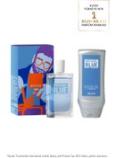 Resim Avon Individual Blue Erkek Parfüm Saç ve Vücut Şampuanı Hediye Seti 