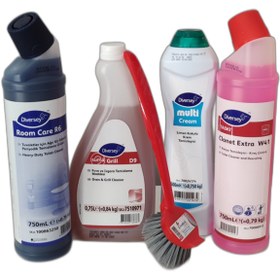 Resim Diversey W41 Clonet Banyo R6 Wc D9 750 ml Multi Cream 750 gr Tem.fırçası Dfitpaketlarge2 