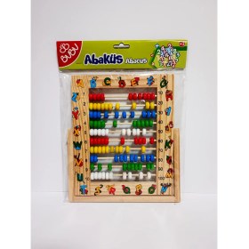Resim MCM Group Abaküs Ahşap Desenli 