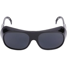 Resim Yaozixa Korozyon Koruyucu Elektrik Kaynakçılığı Gözlükleri - Toz Ve Sprey Proof, Geniş Temporal Tasarım, Unisex Kullanım Siyah 