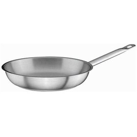 Resim Çelik Tek Saplı Tava Çift Tabanlı 24*6CM 