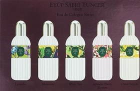 Resim Eyüp Sabri Tuncer Silindir Cam Şişe Kolonya 5 Li Set (5 x 16 ml) 