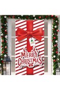 Resim PROMISEBACKDROP2 190x75cm Lastikli kapı süsü, Kumaş kapı giydirme, Christmas decor, Yılbaşı, Okul etkinlik kapı süsü 